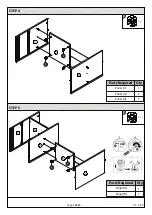 Preview for 7 page of GFW DELTA LARGE SIDEBOARD Assembly Instructions Manual