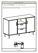 Preview for 15 page of GFW DELTA LARGE SIDEBOARD Assembly Instructions Manual