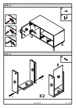 Предварительный просмотр 11 страницы GFW DELTA SMALL TV UNIT Assembly Instructions Manual