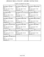 Preview for 4 page of GFW Dressing Table Stool Set Assembly Instructions Manual