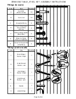 Preview for 5 page of GFW Dressing Table Stool Set Assembly Instructions Manual