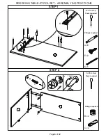 Preview for 6 page of GFW Dressing Table Stool Set Assembly Instructions Manual