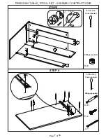 Preview for 7 page of GFW Dressing Table Stool Set Assembly Instructions Manual