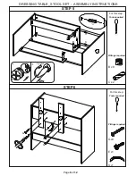 Preview for 8 page of GFW Dressing Table Stool Set Assembly Instructions Manual