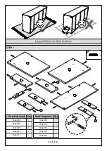 Preview for 5 page of GFW ELIZABETH DRESSER with CUSHION STOOL UNIT Assembly Instructions Manual