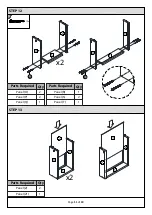 Preview for 11 page of GFW ELIZABETH DRESSER with CUSHION STOOL UNIT Assembly Instructions Manual