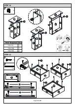 Preview for 12 page of GFW ELIZABETH DRESSER with CUSHION STOOL UNIT Assembly Instructions Manual