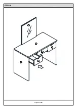 Preview for 13 page of GFW ELIZABETH DRESSER with CUSHION STOOL UNIT Assembly Instructions Manual