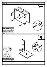 Preview for 16 page of GFW ELIZABETH DRESSER with CUSHION STOOL UNIT Assembly Instructions Manual