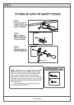 Preview for 18 page of GFW ELIZABETH DRESSER with CUSHION STOOL UNIT Assembly Instructions Manual