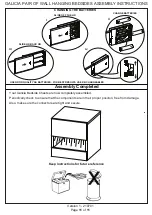 Preview for 11 page of GFW Galicia Bedside Chests Assembly Instructions Manual