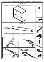 Preview for 13 page of GFW Galicia Wall Hanging Sideboard Assembly Instructions Manual