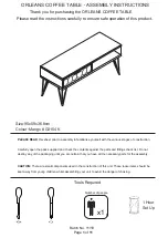 GFW GFW ORLEANS G3104 K Assembly Instructions Manual preview