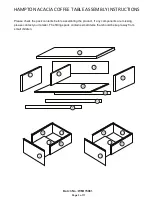 Предварительный просмотр 3 страницы GFW HAMPTON ACACIA COFFEE TABLE Assembly Instructions Manual