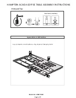 Предварительный просмотр 6 страницы GFW HAMPTON ACACIA COFFEE TABLE Assembly Instructions Manual