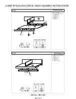 Предварительный просмотр 8 страницы GFW HAMPTON ACACIA COFFEE TABLE Assembly Instructions Manual