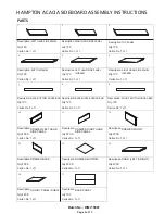 Preview for 4 page of GFW HAMPTON ACACIA SIDEBOARD Assembly Instructions Manual