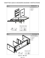 Preview for 8 page of GFW HAMPTON ACACIA SIDEBOARD Assembly Instructions Manual