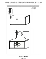 Preview for 12 page of GFW HAMPTON ACACIA SIDEBOARD Assembly Instructions Manual