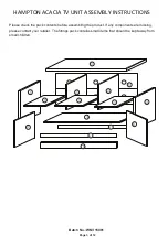 Предварительный просмотр 3 страницы GFW HAMPTON ACACIA TV UNIT Assembly Instructions Manual