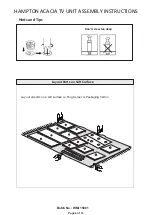 Предварительный просмотр 6 страницы GFW HAMPTON ACACIA TV UNIT Assembly Instructions Manual