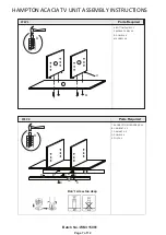 Предварительный просмотр 7 страницы GFW HAMPTON ACACIA TV UNIT Assembly Instructions Manual