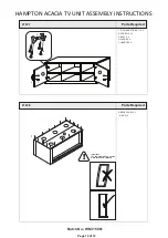 Предварительный просмотр 10 страницы GFW HAMPTON ACACIA TV UNIT Assembly Instructions Manual