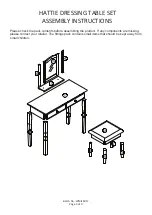 Предварительный просмотр 3 страницы GFW HATTIE Assembly Instructions Manual