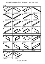 Preview for 4 page of GFW HAVANA 2 OVER 4 CHEST Assembly Instructions Manual