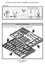 Preview for 6 page of GFW HAVANA 2 OVER 4 CHEST Assembly Instructions Manual