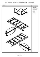 Preview for 8 page of GFW HAVANA 2 OVER 4 CHEST Assembly Instructions Manual