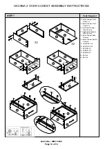 Preview for 13 page of GFW HAVANA 2 OVER 4 CHEST Assembly Instructions Manual