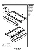 Preview for 7 page of GFW HAVANA 3 DOOR 2 DRAWER ROBE Assembly Instructions Manual