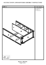 Preview for 11 page of GFW HAVANA 3 DOOR 2 DRAWER ROBE Assembly Instructions Manual