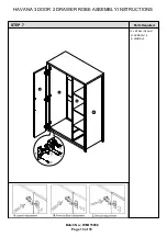 Preview for 13 page of GFW HAVANA 3 DOOR 2 DRAWER ROBE Assembly Instructions Manual