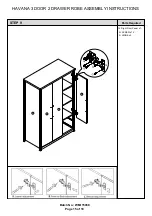 Preview for 15 page of GFW HAVANA 3 DOOR 2 DRAWER ROBE Assembly Instructions Manual