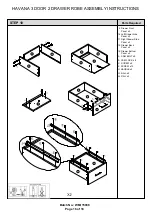 Preview for 16 page of GFW HAVANA 3 DOOR 2 DRAWER ROBE Assembly Instructions Manual