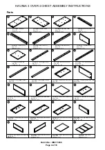 Preview for 4 page of GFW HAVANA 3 OVER 4 CHEST Assembly Instructions Manual