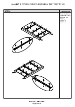 Preview for 8 page of GFW HAVANA 3 OVER 4 CHEST Assembly Instructions Manual