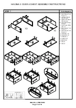 Preview for 13 page of GFW HAVANA 3 OVER 4 CHEST Assembly Instructions Manual