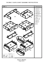 Preview for 14 page of GFW HAVANA 3 OVER 4 CHEST Assembly Instructions Manual