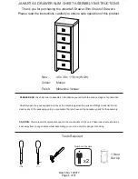 GFW JAK5DRMNG Assembly Instructions Manual preview