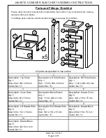 Предварительный просмотр 3 страницы GFW JAK5DRMNG Assembly Instructions Manual