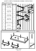 Предварительный просмотр 6 страницы GFW JAKARTA COMPACT SIDEBOARD Assembly Instructions Manual