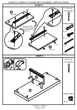 Предварительный просмотр 7 страницы GFW JAKARTA COMPACT SIDEBOARD Assembly Instructions Manual