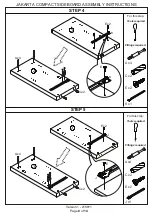 Предварительный просмотр 8 страницы GFW JAKARTA COMPACT SIDEBOARD Assembly Instructions Manual