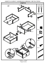 Предварительный просмотр 11 страницы GFW JAKARTA COMPACT SIDEBOARD Assembly Instructions Manual