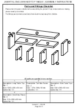 Preview for 3 page of GFW JAKARTA LONG JOHN Assembly Instructions Manual