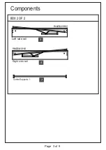 Preview for 3 page of GFW JASMINE GAS LIFT BED Assembly Instruction Manual