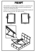 Preview for 10 page of GFW JASMINE GAS LIFT BED Assembly Instruction Manual